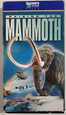 Discovery Channel Raising The Mammoth VHS Video Tape Jeff Bridges Ships Fast  • $4