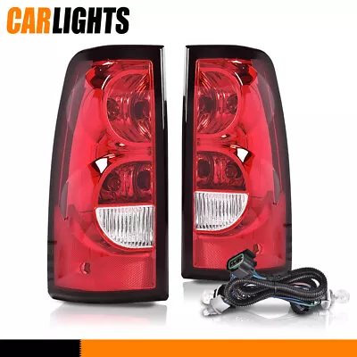 2X Tail Lights Fit For 2003-06 Chevy Silverado 1500 2500 3500 HD Rear Brake Lamp • $40.60