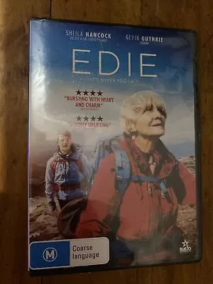 EDIE DVD 2017 Region 4 Sheila Hancock BRAND NEW/SEALED • $26.50