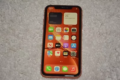 Apple IPhone XR - 64GB - Orange (Unlocked) A2105 (GSM) Cracked Back • £88.53