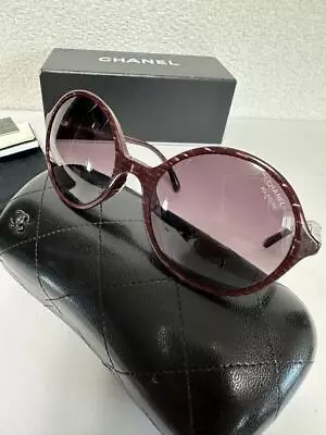 CHANEL Sunglasses In Pearl Burgundy • £184.71