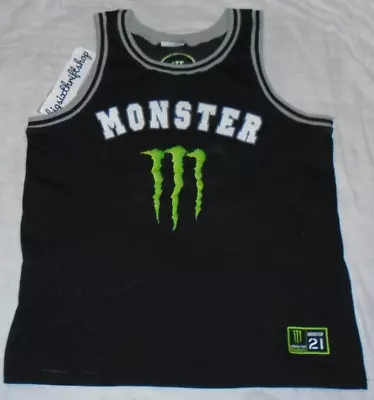 Monster Energy John Hopkins #21 Tank Top Basketball Jersey Size XL • $75