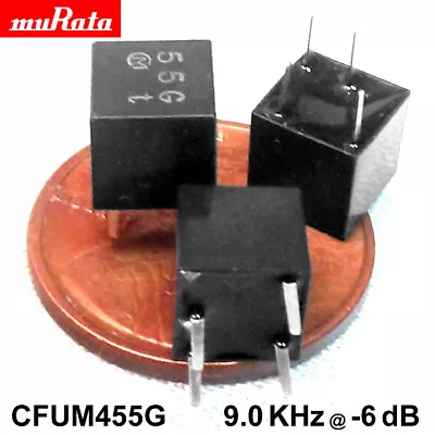 Ultra-Mini Murata 455 KHz 4-Element FILTER ± 4.5 KHz BW @ -6 DB ** USA SELLER ** • $12.95