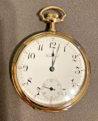 Antique E.Howard 19j Pocket Watch • $250