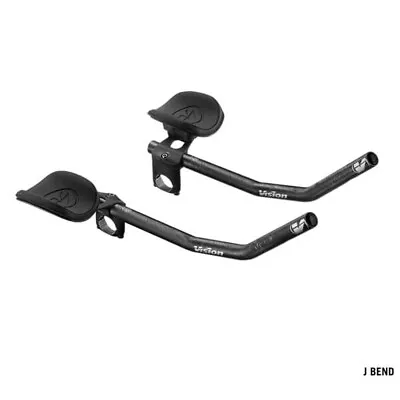 Vision Vision Trimax Carbon Clip-On 31.8x 210-360mm Adjustable S-Bend Black Grap • $326.99