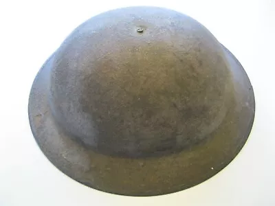 Original US American AEF WW1 WWI M-1917 Helmet Shell Original Finish • $179.99