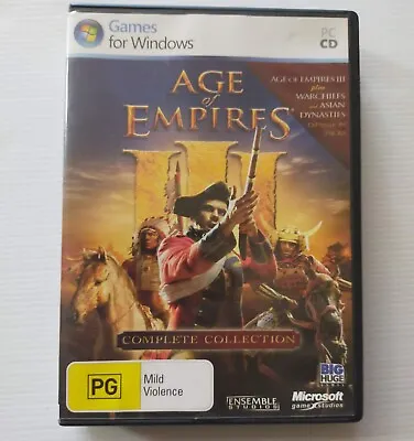 Age Of Empires III Complete Edition (PC 2009) PC Game • $20