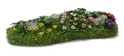 Dollhouse Miniature Flower Bed By Falcon Miniatures • $39.99