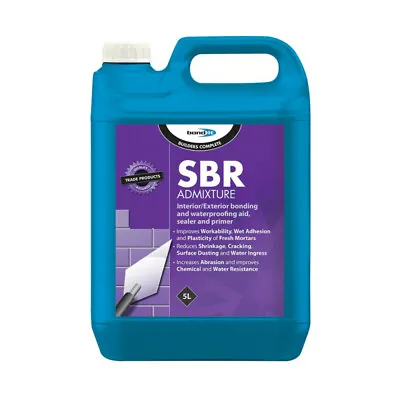 Bond It SBR Admixture Waterproofing Sealer Primer Bonding Agent 5 Litre • £18.70