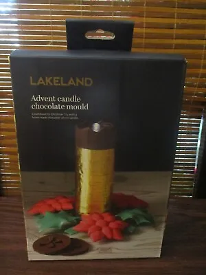 Lake Land Make Your Own Advent Candle Chocolate Moulds With Led Flame Light • £4.99