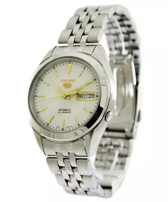 Seiko 5 Automatic Stainless Steel Silver Dial 21 Jewels SNKL17K1 30M Mens Watch • $120.28