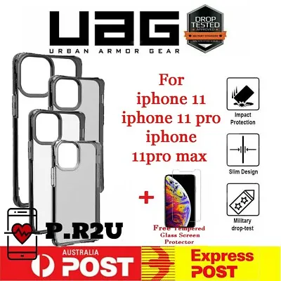 UAG Plyo Rugged Case Cover For Apple IPhone 12 /11 PRO / PRO MAX +Glass Screen • $39.95