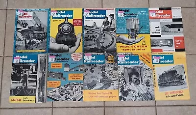 Vintage Model Railroader Magazine 10 Piece Lot 1954-1959 • $4.99