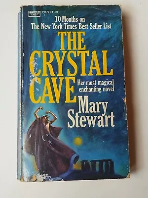 The Crystal Cave By Mary Stewart 1971 Paperback (A Tale Of Merlin) • $30