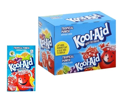 £22.49 • Buy Kool Aid Sachet Tropical Punch 2QT (Case Of 48)