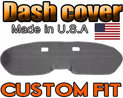 Fits 1964-1966  FORD MUSTANG  DASH COVER MAT DASHBOARD PAD /  CHARCOAL GREY • $37.90