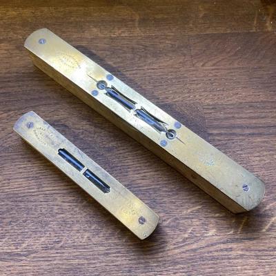 £20 • Buy 2 Vintage John Rabone & Sons Makers Birmingham Spirit Level.