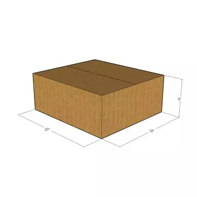 20x18x8 New Corrugated Boxes For Moving Or Shipping Needs 32 ECT • $34.10