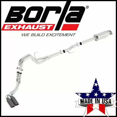 Borla ATAK 2.25  Cat-Back Exhaust System Fits 2015-2020 Ford F-150 5.0L V8 • $1090.99