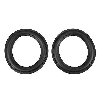 (6inch)2pcs Perforated Rubber Speaker Foam Edge Surround Rings Replacement N BEA • $8.65