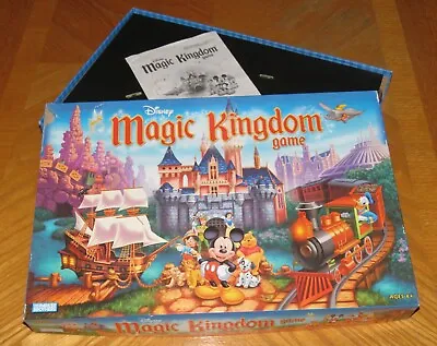 Disney Magic Kingdom Board Game 2004 Hasbro Parker Brothers Needs 1 Stand 1 Die • $19.94