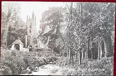 EARLY 1900's B/W R/P PC Of MAWGAN CHURCH & LYCHGATE UNPOSTED  • £1.95