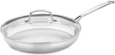 $50.66 • Buy Cuisinart Cookware - 12-Inch Chef's Classic Skillet With Lid