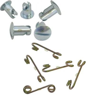 7/16  Steel Dzus Button With Springs 5 Pack Fasteners • $16.95