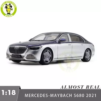 1/18 Benz Maybach S Class S680 2021 Almost Real 820125 Diecast Model Car Gifts • $182.75