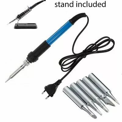 Soldering Iron Electric Gun Adjustable Temperature 60W  Welding Solder Wire Kit • $9.99