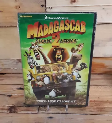 Madagascar 2 Escape Africa DVD New / Sealed Dreamworks Cartoon • $6.95