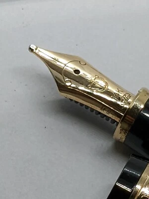 £115.35 • Buy VTG Black Gt Sailor Profit Fountain Pen - 14k Ms Music Nib