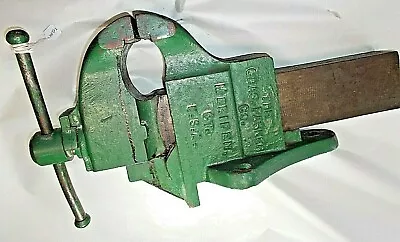 Vintage CHARLES PARKER 804 1/2 Heavy Duty Bench Vise Pat'd 1930 85 Lbs USA • $361.60