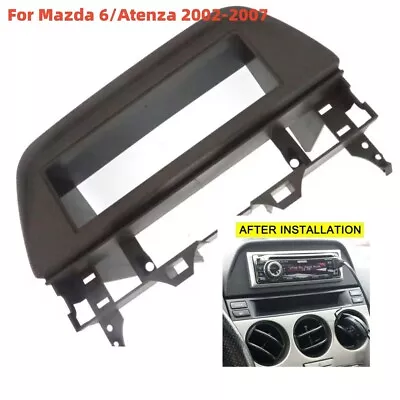 Car Radio Fascia Frame Dash DVD Trim Panel Installation Kit For Mazda 6 2002-07 • $31.19