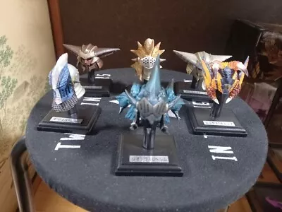 Monster Hunter Figure Lot Of 6 Head Armor Goods Rathalos Tigalex Diablos Bulk • $94.05
