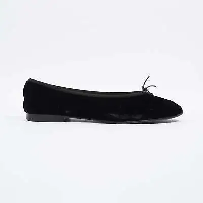 Chanel Ballet Flat Black Velvet EU 42 UK 9 Ballet Flats Velvet Black • £230