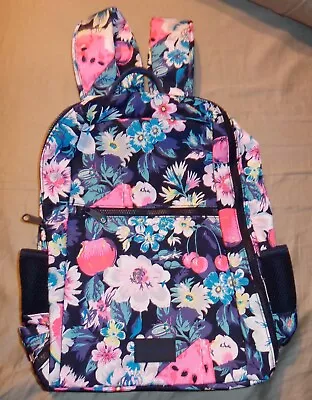 NWOT Vera Bradley ReActive Journey Water-repellent Backpack Garden Picnic Fruit • $57.95