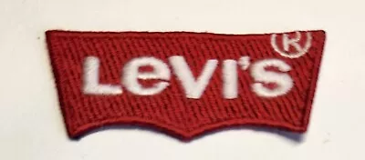 Levi's Company Logo Embroidered Patch 65x18mm Applique Badge FREE POST • $5.95