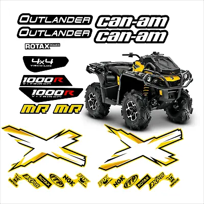 BRP Can-AM Outlander XMR G2 Decal Stickers Kit • $59