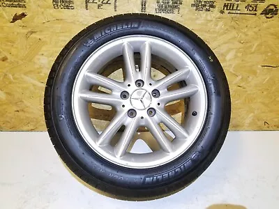 03 04 05 06 Mercedes C230 Alloy Wheel Rim & Tire 205/55r16 W203 Oem • $214.99