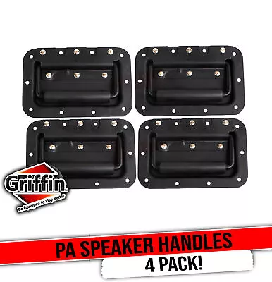 Flush Speaker Cabinet Handles For DJ PA Rack Road Case (Set Of 4) By GRIFFIN • $12.20