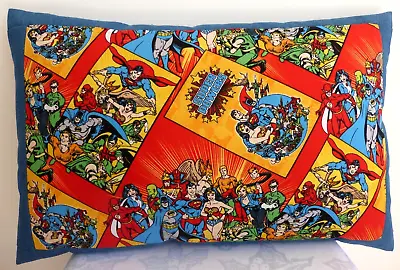 Marvel DC Comics Superman Lantern Batman Superwoman. Handmade Cushion & Pad #2 • £12.75