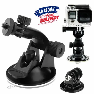 Action Camera Accessories Car Suction Cup Mount For GoPro Hero 7/6/5/4 • $18.59