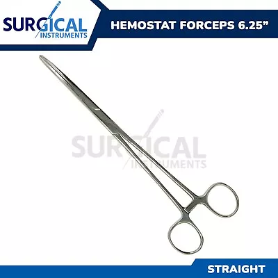 6  Fishing Straight Hemostat Forceps Locking Clamps Stainless Steel German Grade • $6.99