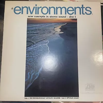 Environments New Concepts In Stereo Sound - Disc 1 Vinyl LP 1970 SD 66001 • $11.99