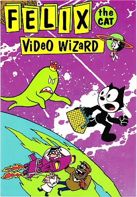 Felix The Cat Video Wizard Comic Postcard Unposted Classico • $3.51