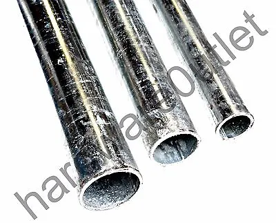 £4.73 • Buy GALVANISED Mild Steel Round TUBE Pipe Post Pole - 4 Dia Available - 4 Lengths 