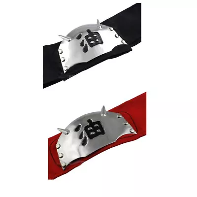 ANIME: Naruto Jiraiya Waterfall Headband Cosplay Costume Prop Accessory Toy Gift • £4.99