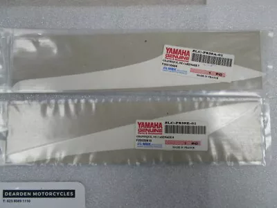 Genuine Yamaha Yq50 Aerox Front Decals / Stickers 5lc-f839a-01 / 5lc-f839e-01 • £16