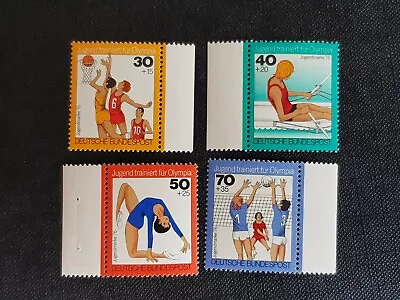 Bund Mr. 882 - 885 Mint SR Youth Trained For The Olympics JG 1976 • £0.85